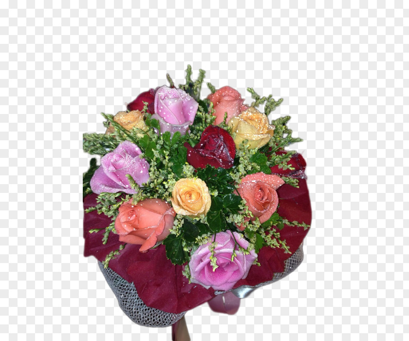 Boque Border Garden Roses Flower Bouquet Floral Design Cut Flowers PNG