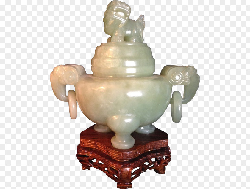 Chinoiserie Vase Decorative Arts Hardstone Censer PNG