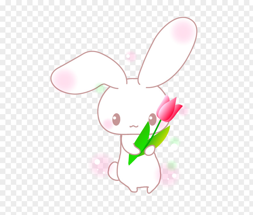 Computer Mouse Easter Bunny Hare Clip Art PNG