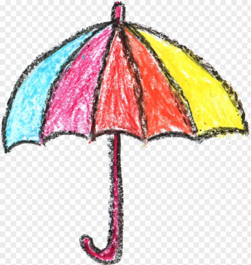 Crayons Umbrella Drawing Crayon PNG