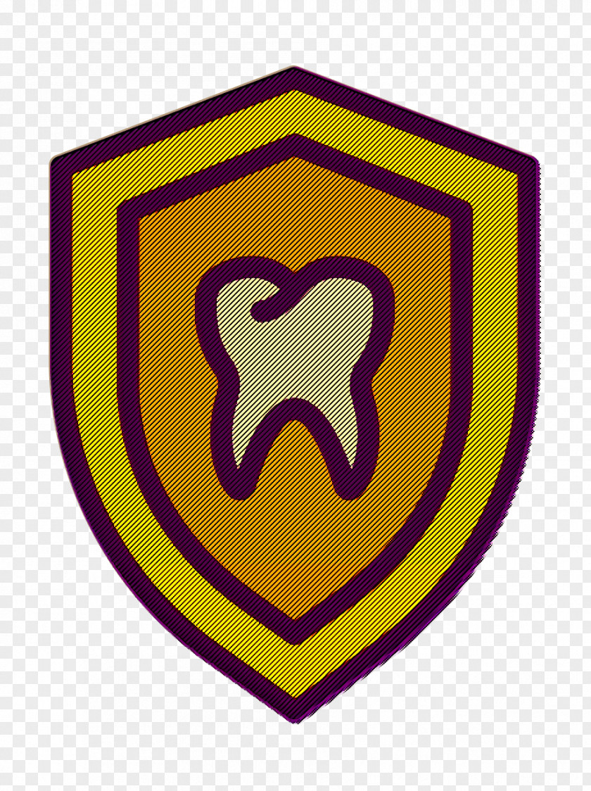 Dentistry Icon Shield Tooth PNG