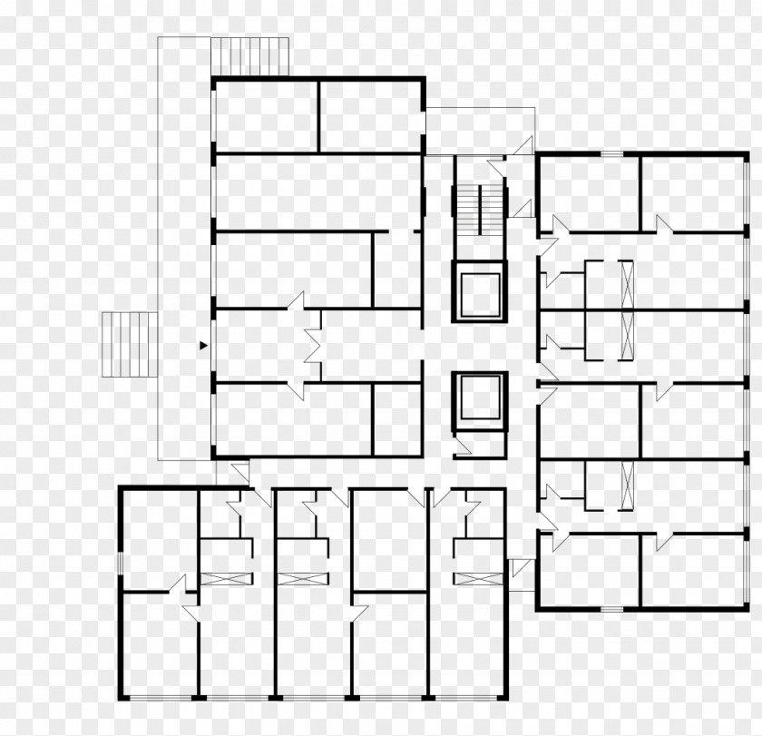 Floor Plan Schematic Architecture Architectural PNG