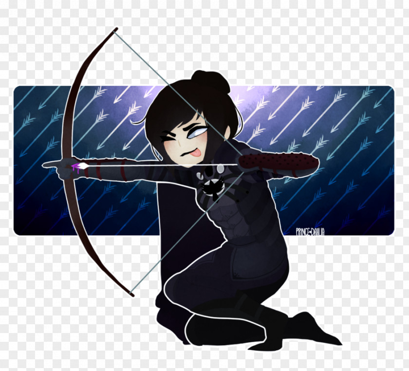 Weapon Ranged Black Hair Character Fiction PNG