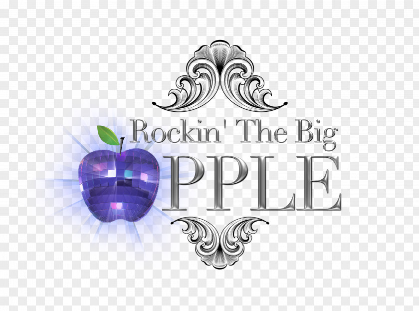 Big Apple Logo Disco Ball Body Jewellery Discoteca Font PNG