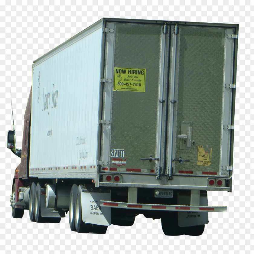 Delivery Semi-trailer Truck Motor Vehicle Cargo PNG