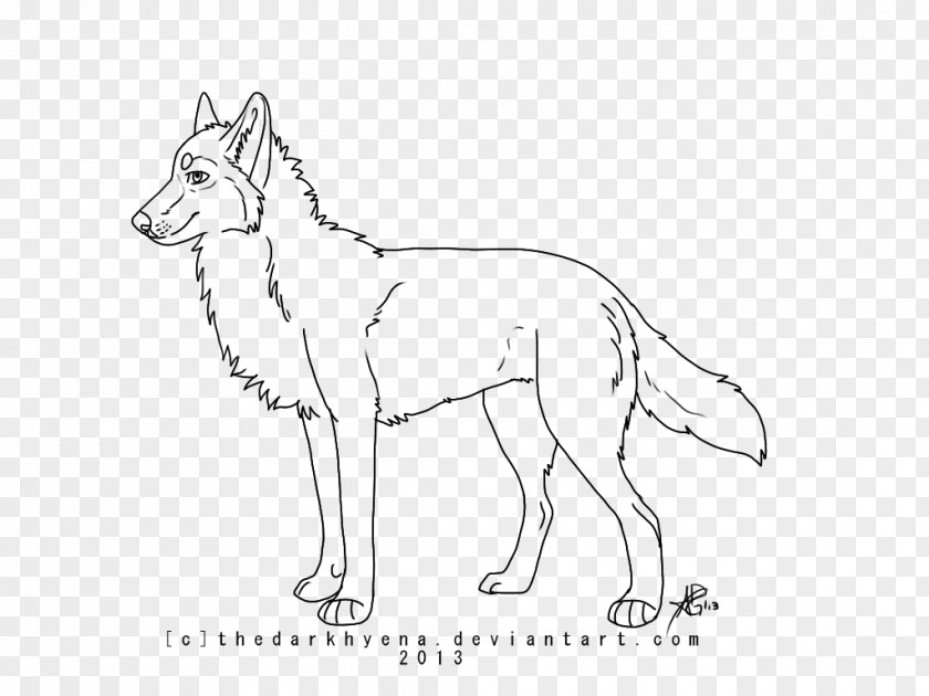 Dog Breed Red Fox Line Art Whiskers PNG