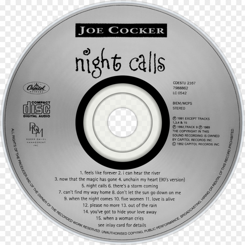 Musical Night Compact Disc Calls Album Stingray Phonograph Record PNG