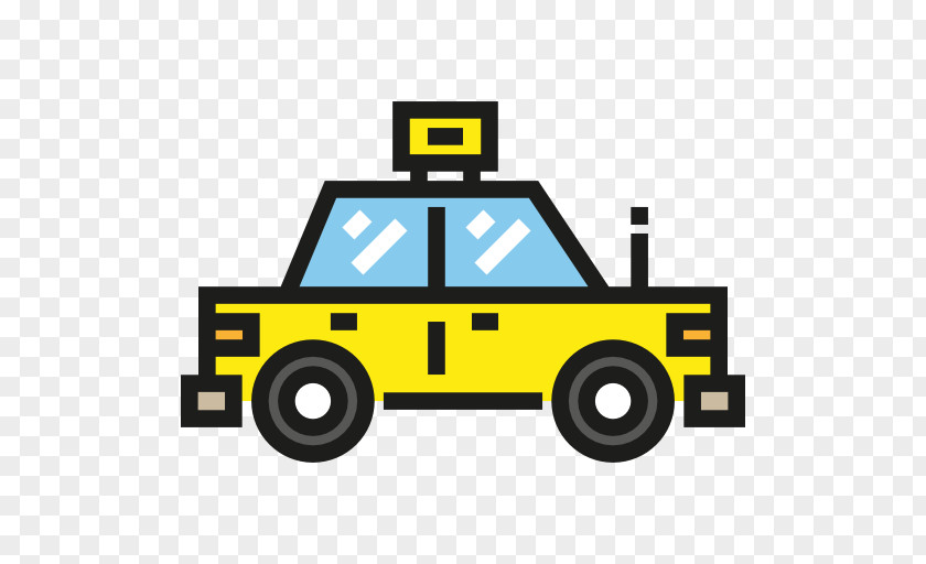 Taxi Car Icon PNG