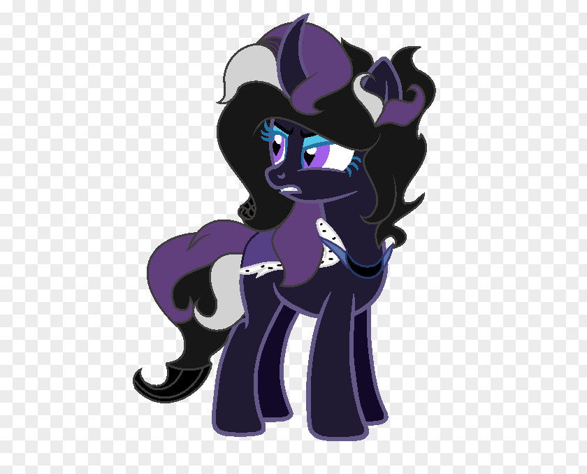 Tyrant Vector Pony Horse Cartoon Silhouette Purple PNG