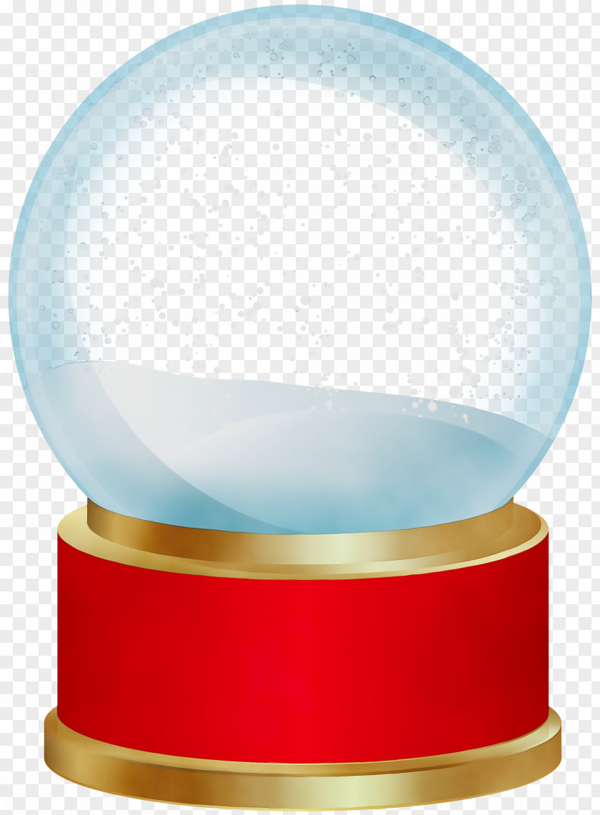 Ball Sphere Christmas Tree Watercolor PNG