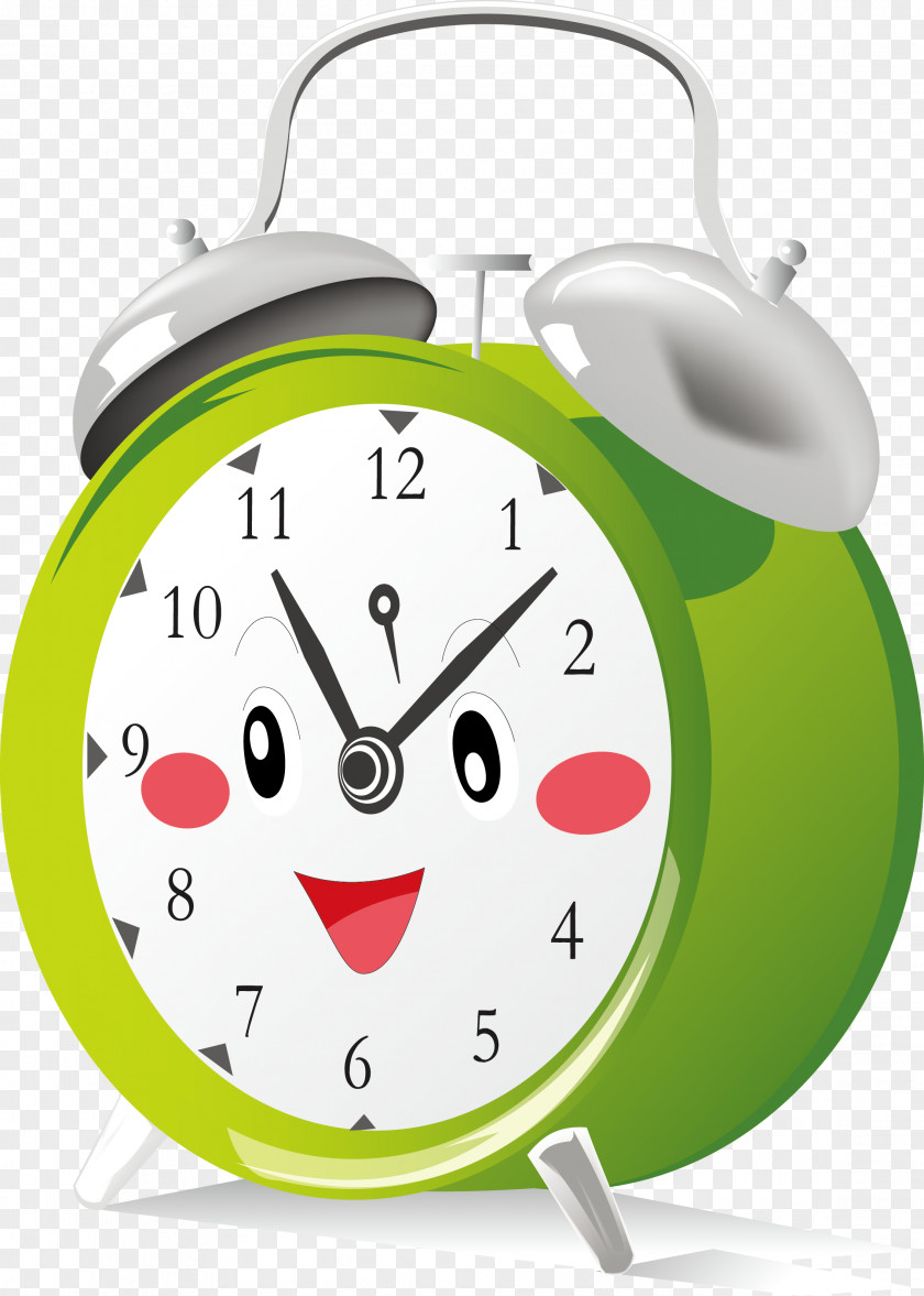 Creative Alarm Clock Cartoon Images Mobile Phone Clip Art PNG