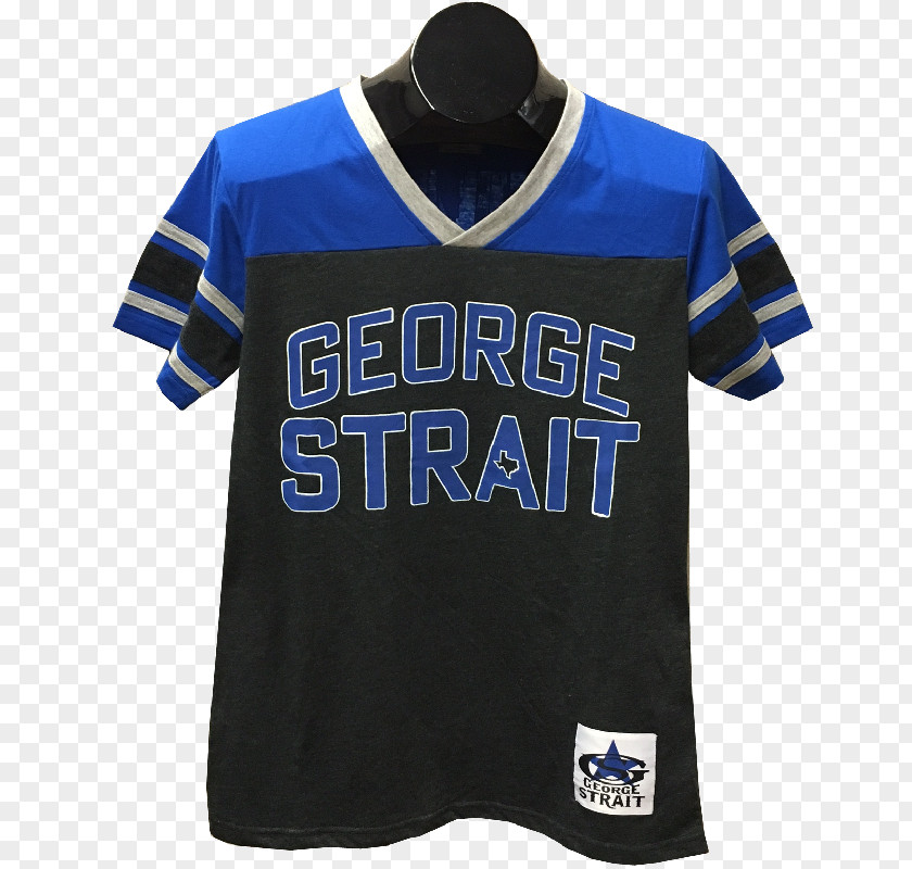 George Strait Sports Fan Jersey T-shirt Baseball Uniform Logo Sleeve PNG