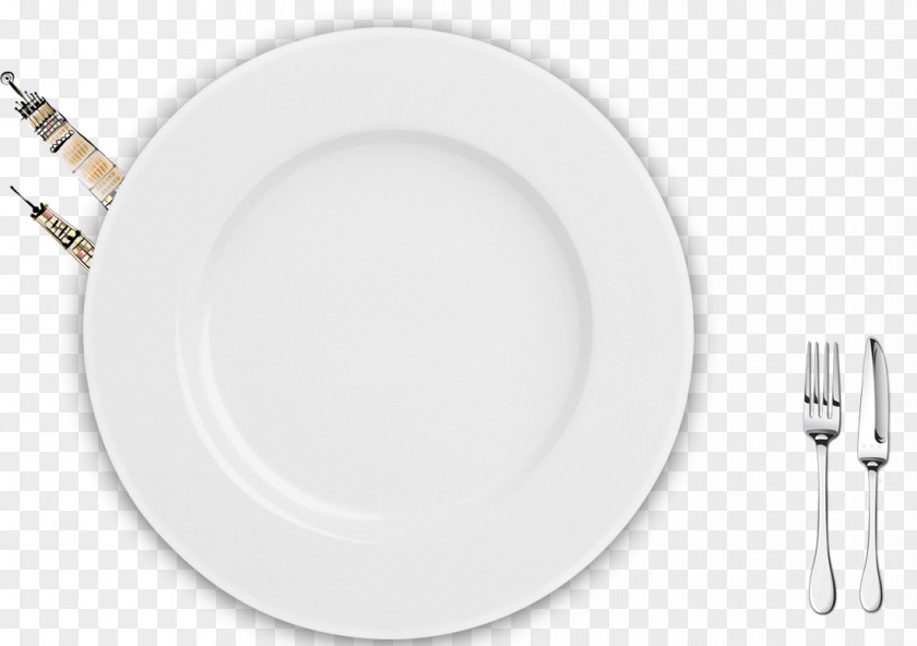 Plate Fork And Building Pitchfork PNG