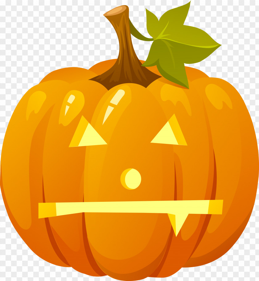 Pumpkin Jack-o'-lantern Halloween Clip Art PNG