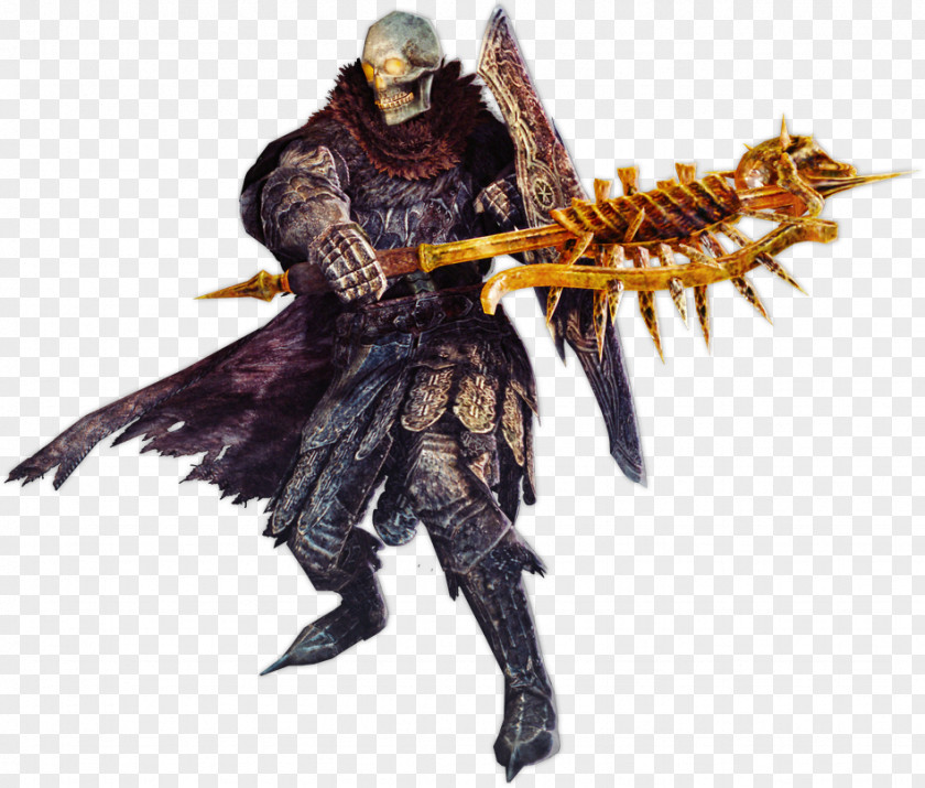 Skull Monster Dragon's Dogma Online Shield Sword PNG