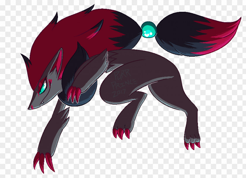 Twenty Four Demon Legendary Creature Werewolf Pokémon Midnight PNG