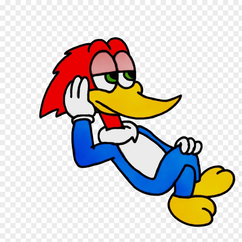 Water Bird Finger Woody Woodpecker PNG