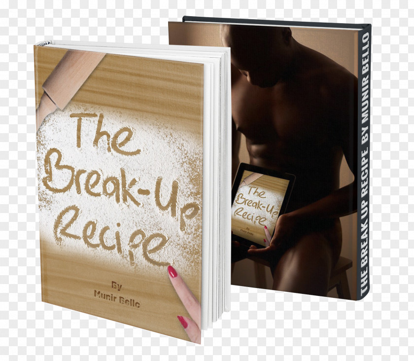 Break Up The Recipe Paperback Literary Cookbook PNG