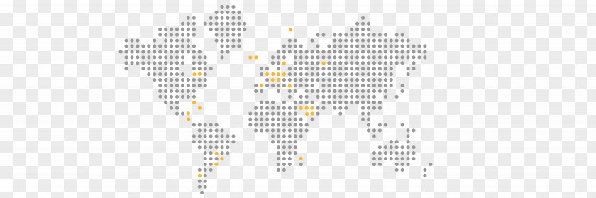 Dot Globe World Map PNG