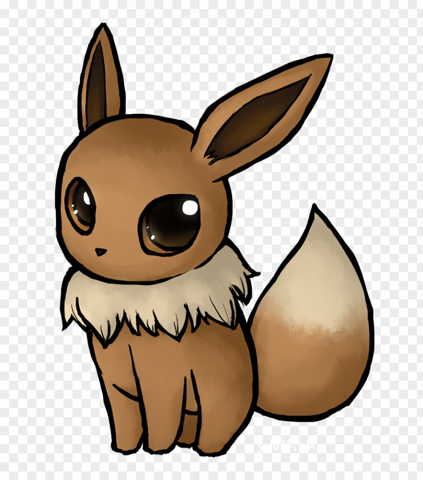 Pokemon Eevee Drawing Pokémon Cuteness PNG