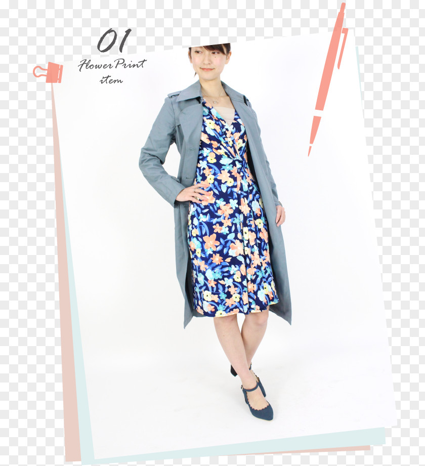 Spoom Fashion Outerwear Coat Shoe Electric Blue PNG