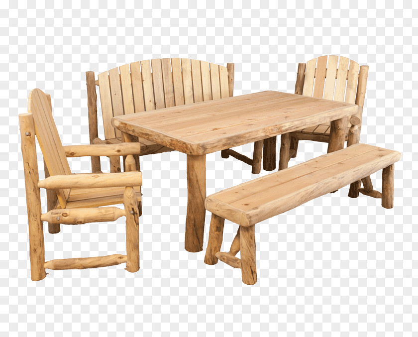 American Solid Wood Table Bench Chair Product Design PNG