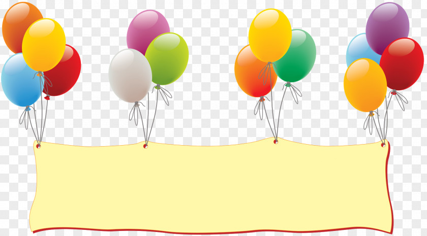 Balloons Birthday Knowledge Organization PNG