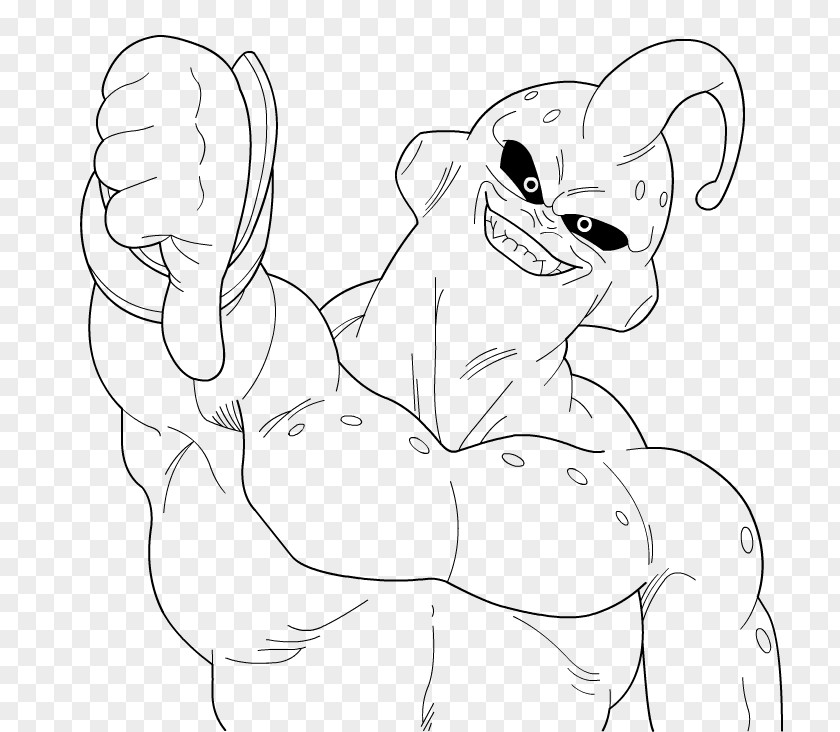 Boo Line Art Dog Breed Drawing Majin Buu PNG