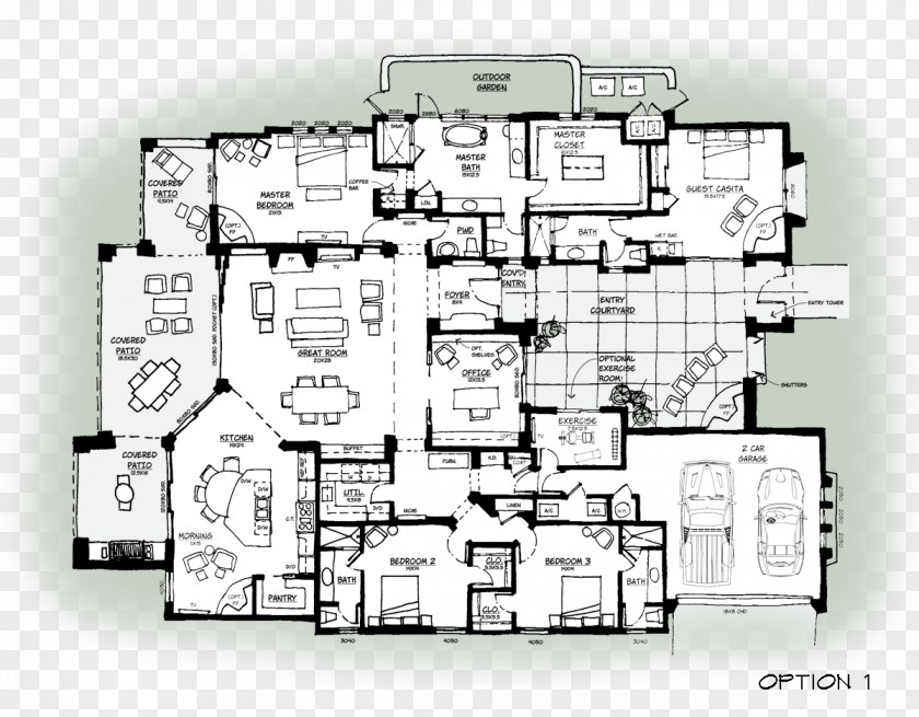 Design Floor Plan Square PNG