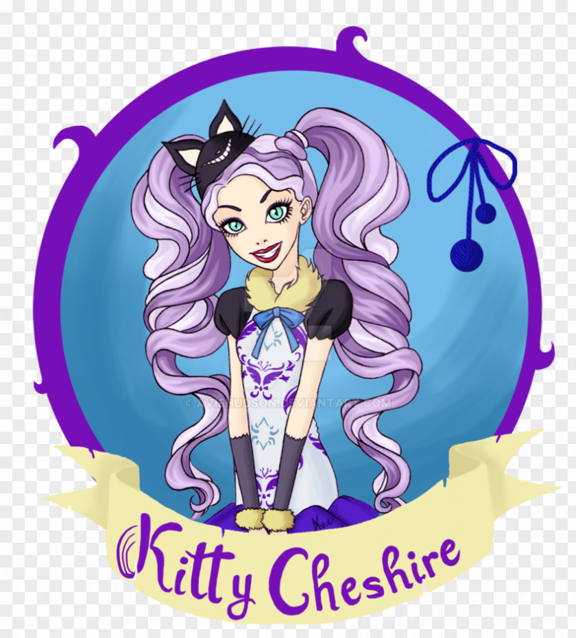 Ginger Cheshire Cat Queen Ever After High PNG