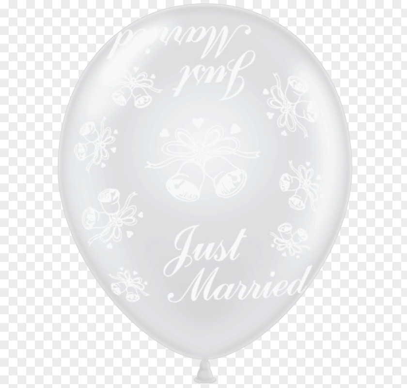 Just Married Balloon PNG