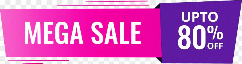 Mega Sale Label PNG