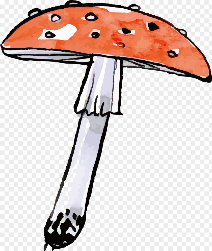Mushrooms Vector Material Ink Mushroom Clip Art PNG