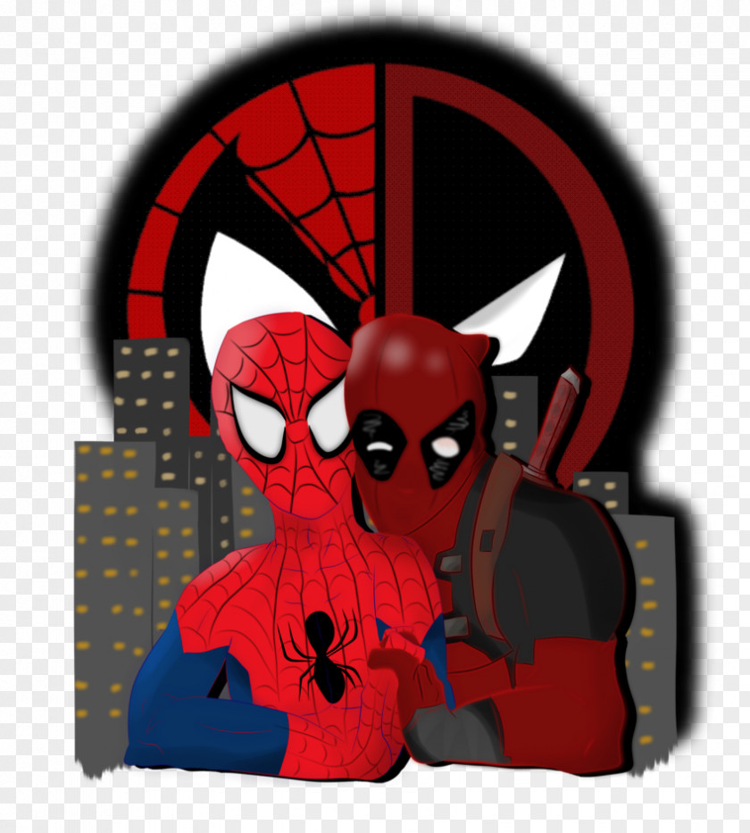 Spider-man Spider-Man Deadpool Art Comic Book Comics PNG