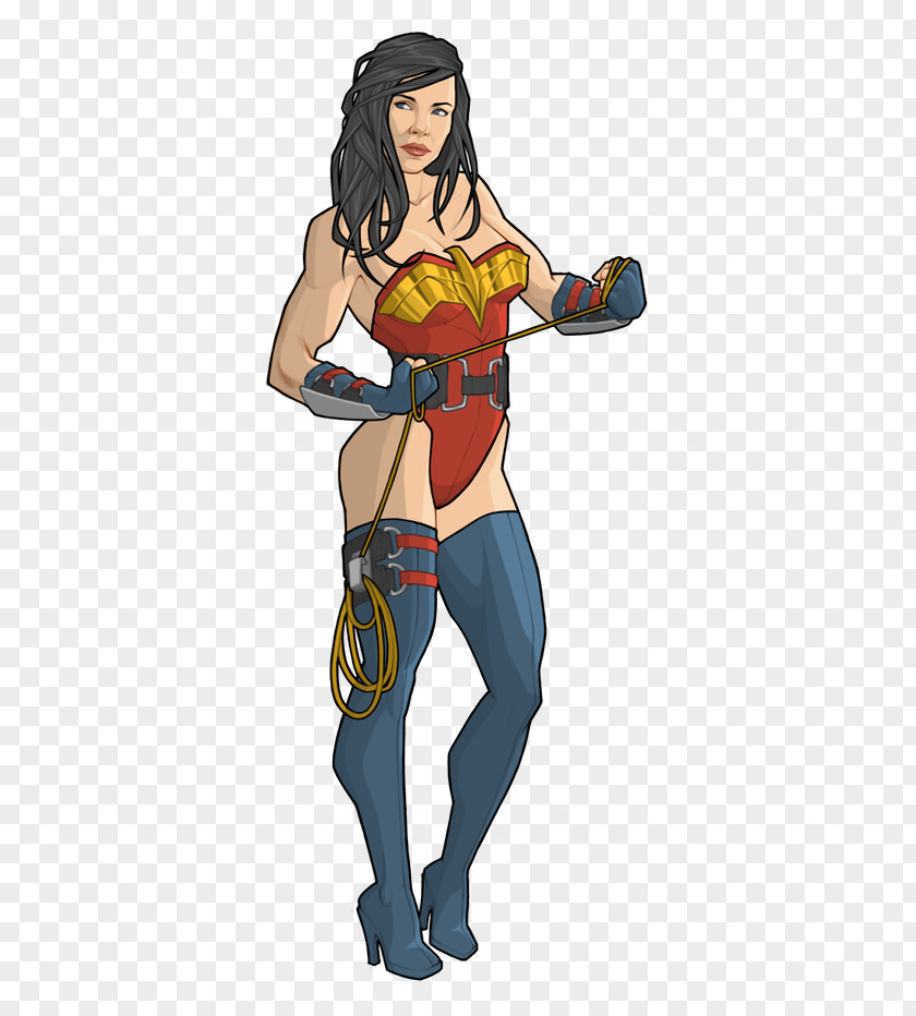 Wonder Woman Comic Superhero Female Book Cartoon PNG