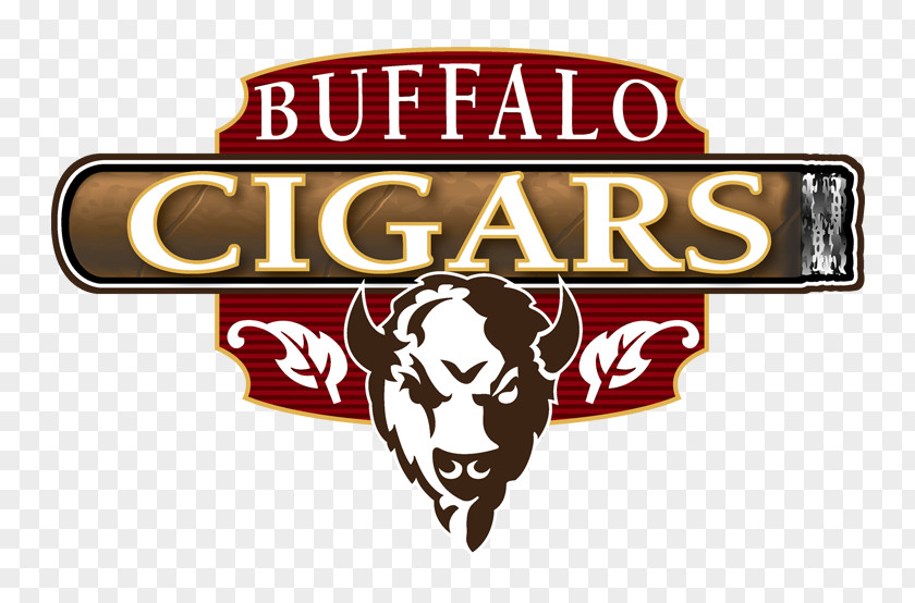 Bison Meat Buffalo Cigars Logo Cigar Bar PNG