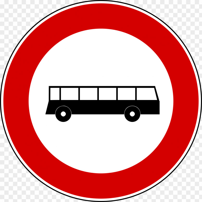 Bus Road Signs In Italy Traffic Sign Stop PNG