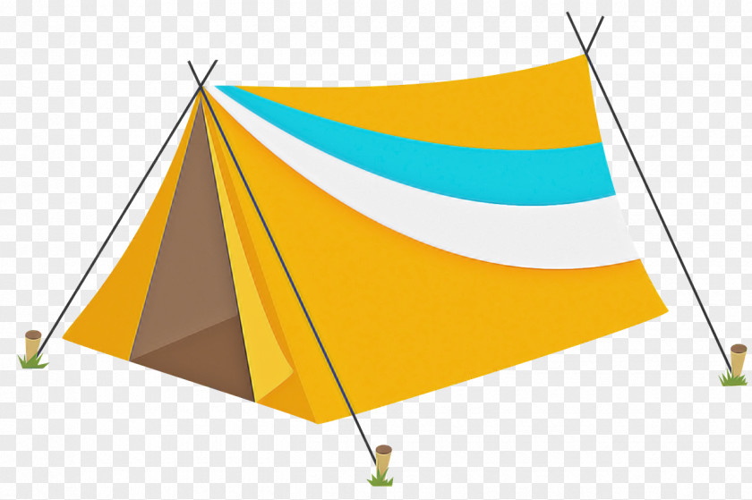 Flag Shade Tent Yellow PNG