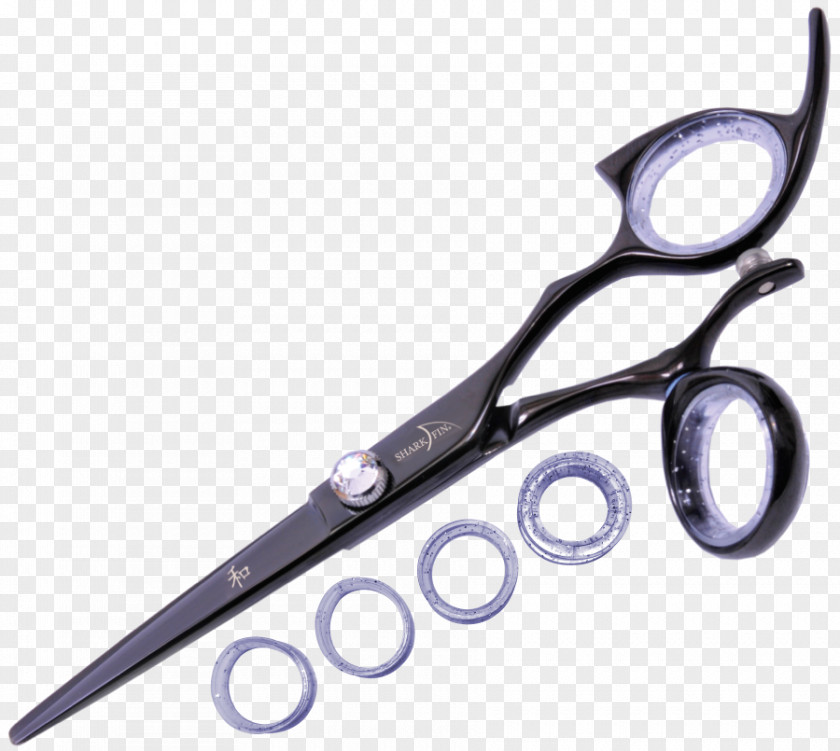 Shark Fin Scissors Hair-cutting Shears Shear Stress Handedness PNG