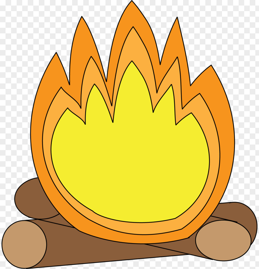 Campfire Cartoon Clip Art PNG