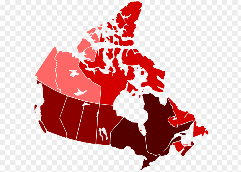 Canada Republic Of Map Vector Graphics Clip Art PNG