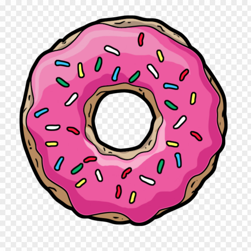 Emoji Drawing Donuts Desktop Wallpaper PNG