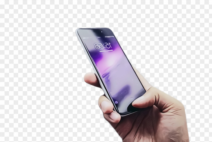 Feature Phone Purple Mobile Gadget Smartphone Communication Device Portable Communications PNG