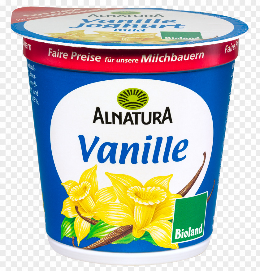 Jogurt Organic Food Milk Vegetarian Cuisine Yoghurt Alnatura PNG
