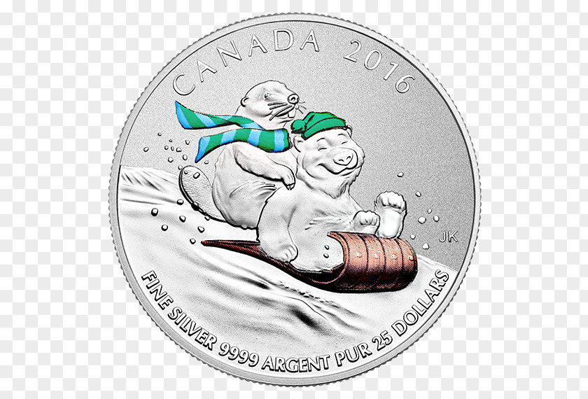 Silver Coin Canada Royal Canadian Mint PNG