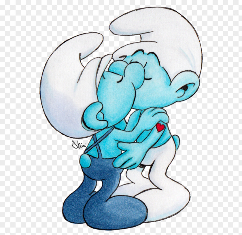 Smurf Hefty Smurfette Brainy Papa Handy PNG