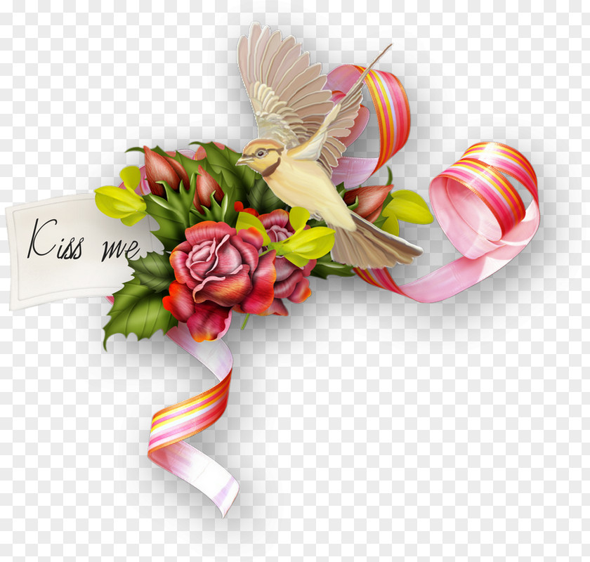 Valentine's Day Floral Design 14 February Flower Bouquet PNG