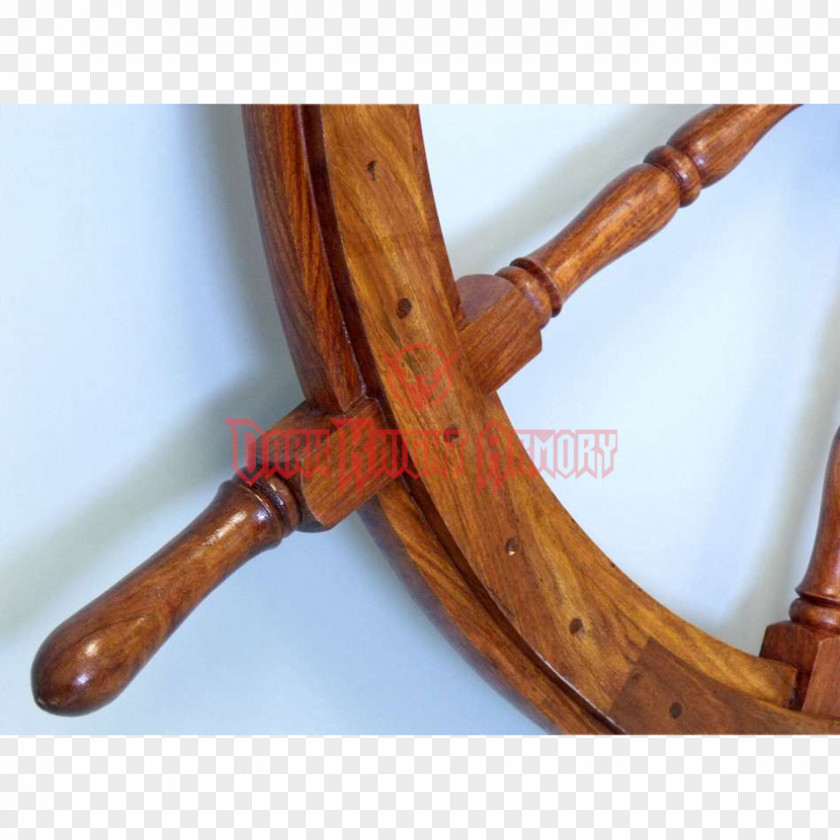 Wood Ship's Wheel Boat PNG