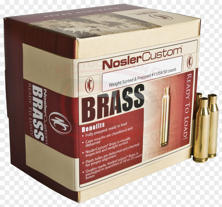 Ammunition .280 Remington Nosler Brass Handloading PNG
