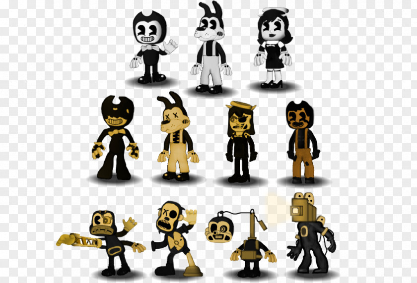Art Making Machine Studios Bendy And The Ink Video Games Image Drawing PNG